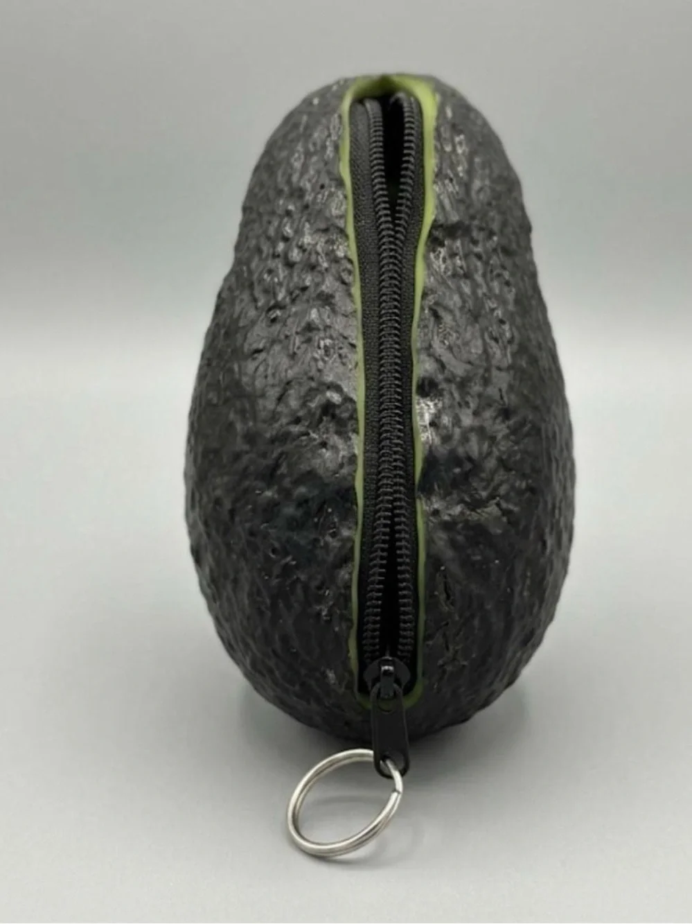 Avocado Coin Purse Made in Mexico – Cute Funny Novelty Change Pouch Black Avocad